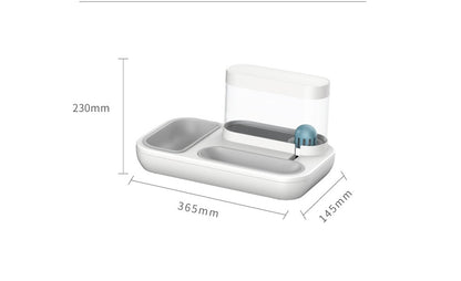 4 Style Pet Cat Bowl Dog for Cats Feeder Bowls Kitten Automatic Drinking Fountain 1.5L Capacity Puppy Feeding Waterer Products